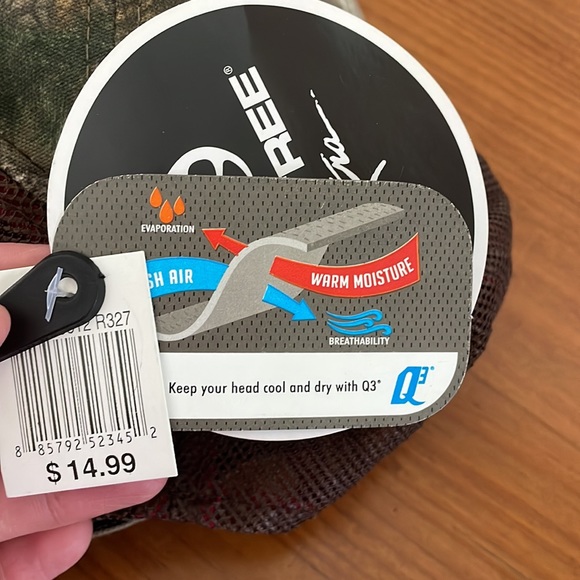 Real Tree Xtra Camo Brown Mesh Baseball Cap - Picture 4 of 4